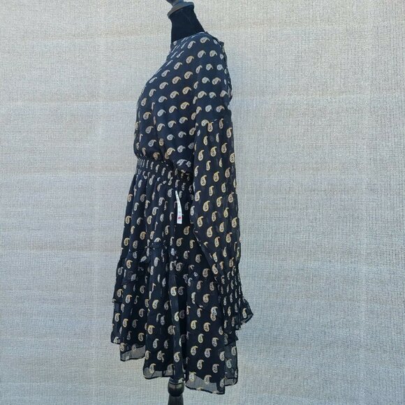 INC Mini Long-Sleeve Floral Dress Women's. Size XL. Fully Lined. NWT $119 - Picture 3 of 12